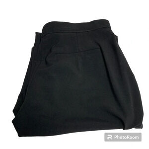 Haggar black 12A dress pants no real pockets wide leg classic